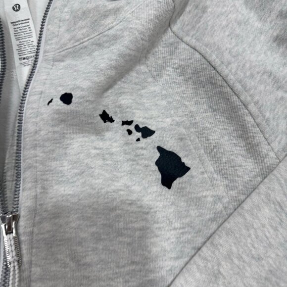 NWT Lululemon Hawaii Scuba Oversized Half Zip Hoodie Hawaii Exclusive M - Picture 2 of 5